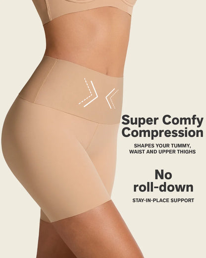 PowerStay™ – Short Gainant Sans Couture Anti-Glisse