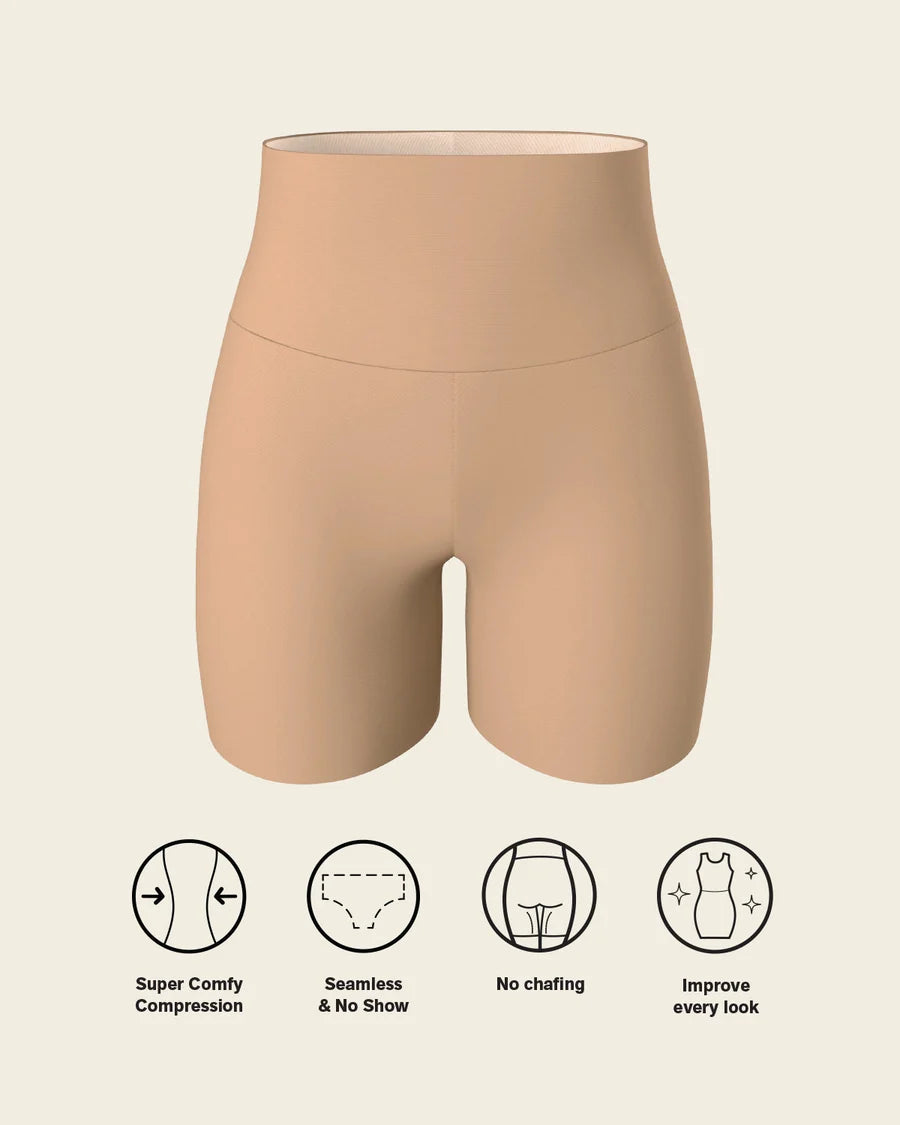 PowerStay™ – Short Gainant Sans Couture Anti-Glisse