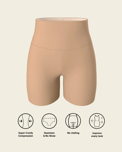PowerStay™ – Short Gainant Sans Couture Anti-Glisse