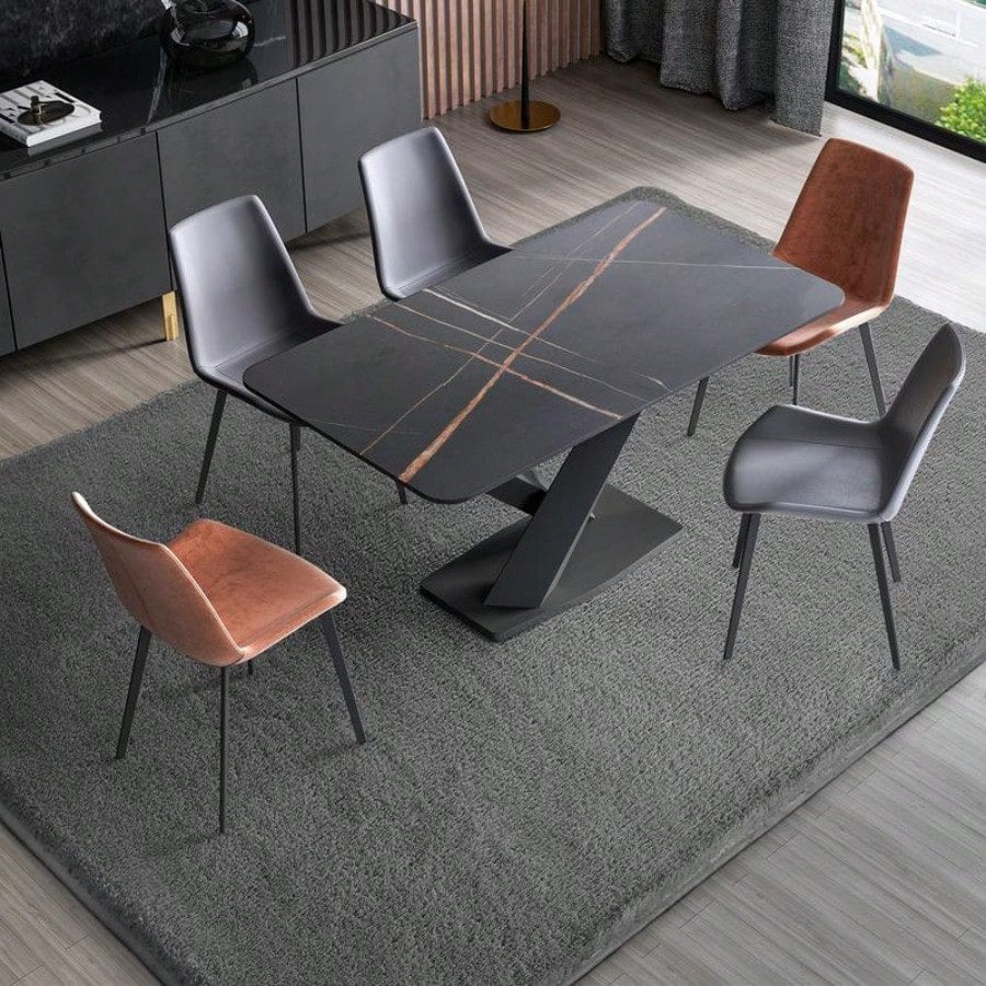 Grand Tapis Moelleux Shaggy Antidérapant pour Salon et Chambre
