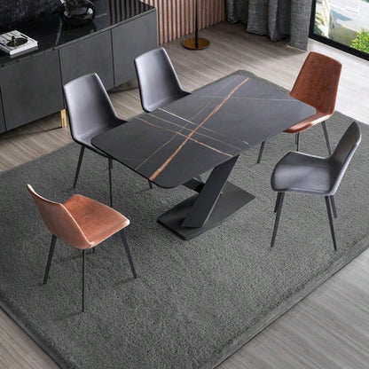 Grand Tapis Moelleux Shaggy Antidérapant pour Salon et Chambre