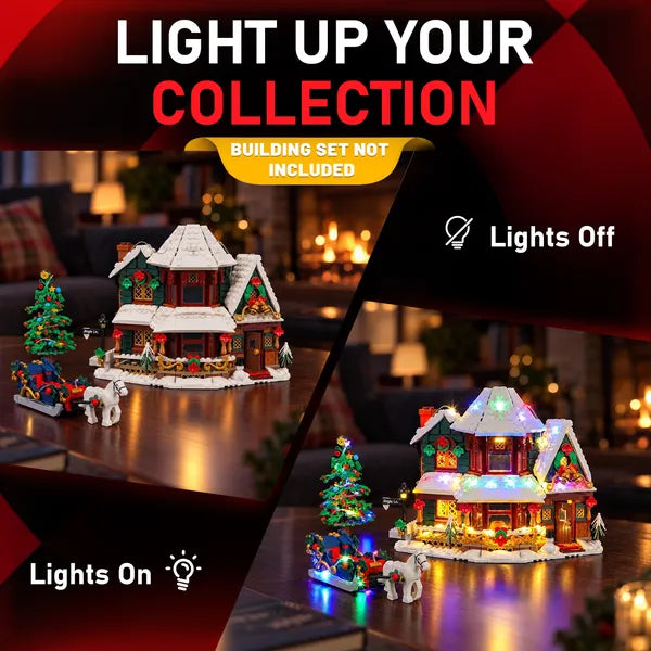 Remote Light Kit For Holiday House 11387- Briksmax 2.0