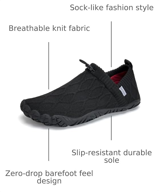 Calzado minimalista para caminar y correr – Zapatillas ligeras para playa y aire libre