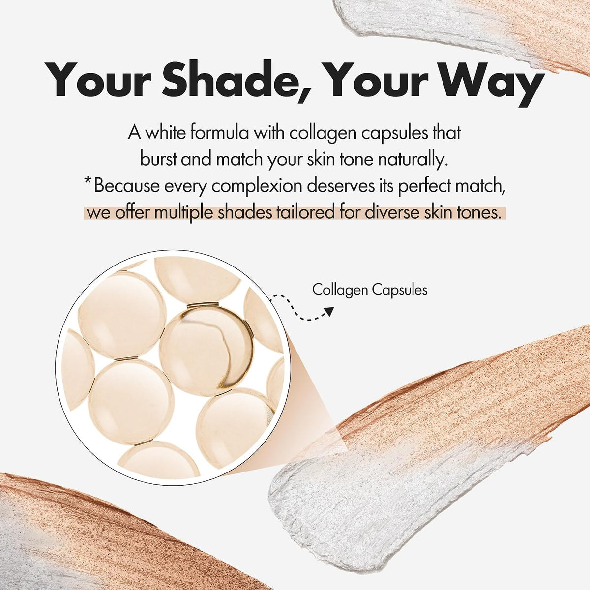 ELROEL Blanc Cover Cream Stick V White – Base de maquillaje en barra coreana