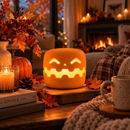 Pumpkin Glow LED Night Light