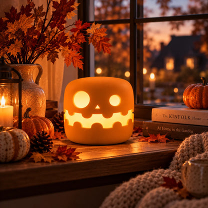 Pumpkin Glow LED Night Light