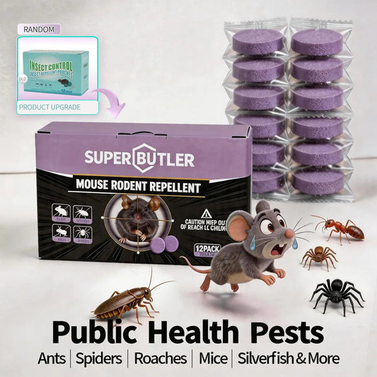Powerful Professional Rodent Repellent - Fast Action Bait for Indoor/Outdoor Control