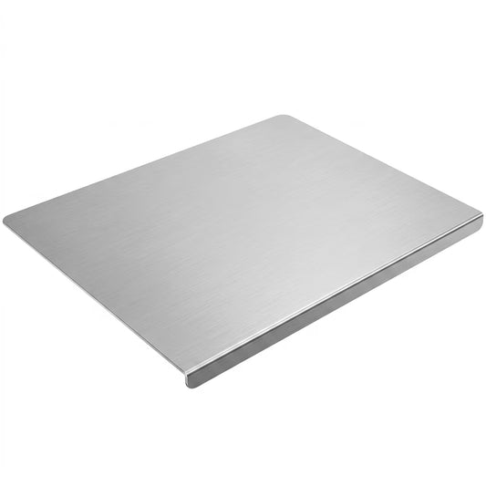 NULAS Large Stainless Steel Cutting Board – 23.6" x 15.7" for Meat, Vegetables & Dough