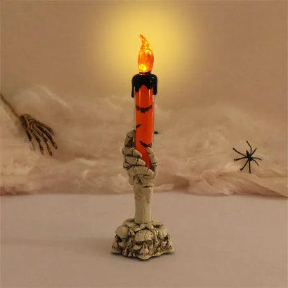 Halloween Attitude Pack - Set of 5 LED Skeleton Candles
