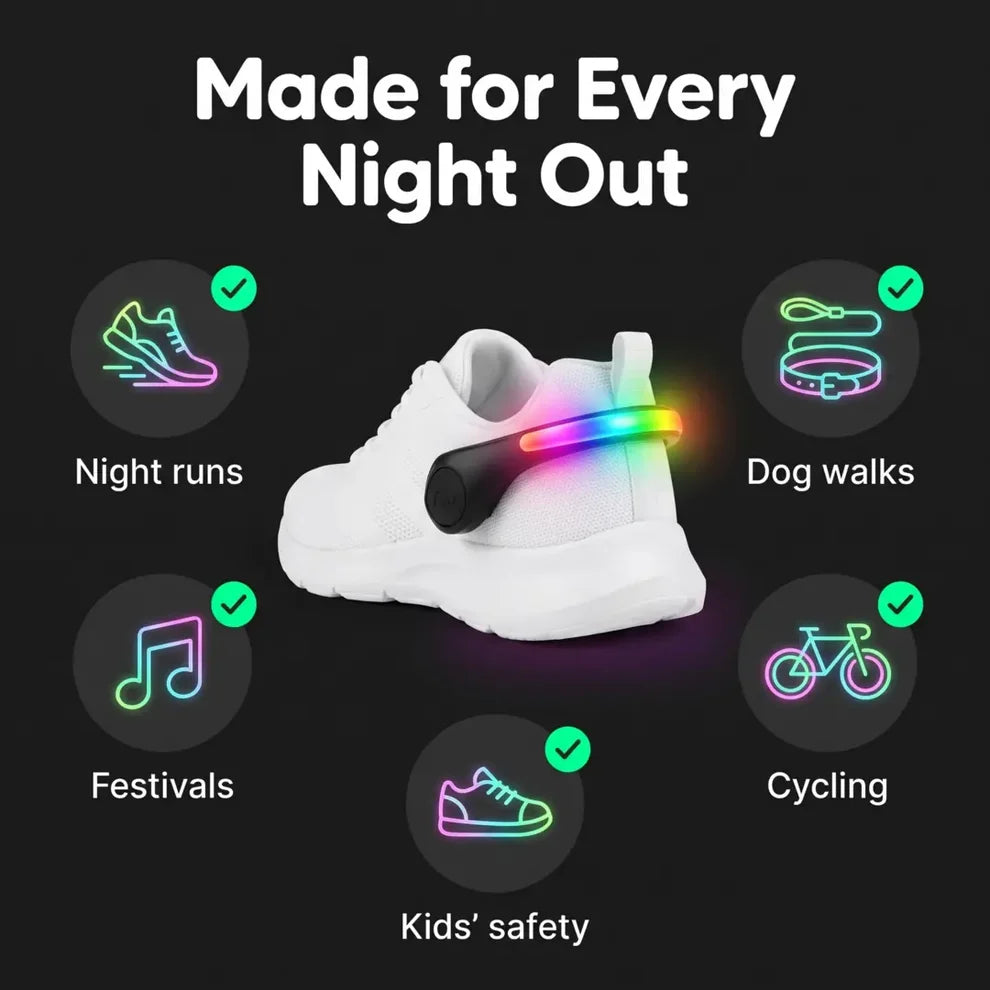 LED Shoe Clip Lights