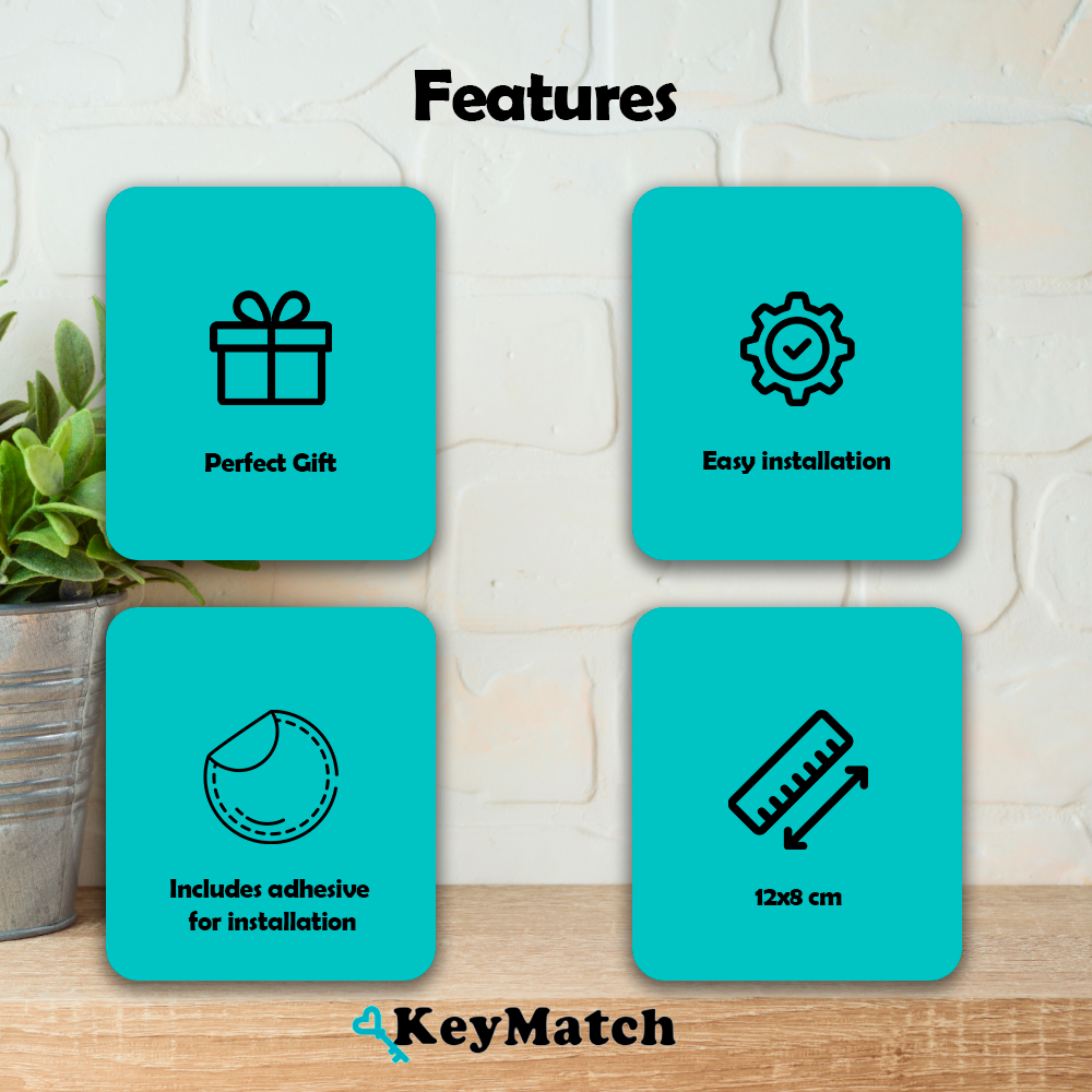 Matching Couple Keychain