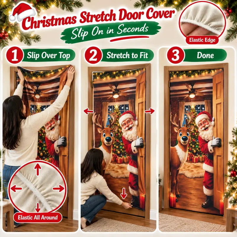 Christmas Door Cover