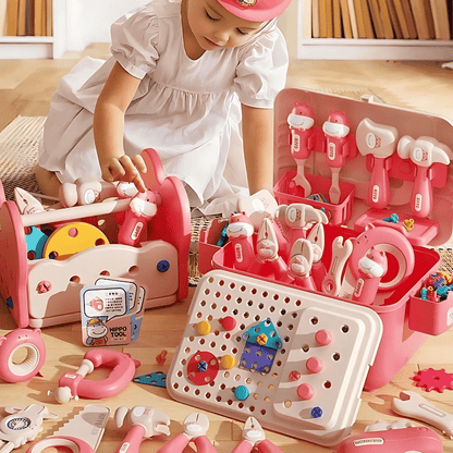 Hippo All-in-one Tool Hub DIY Montessori Tool Box Set