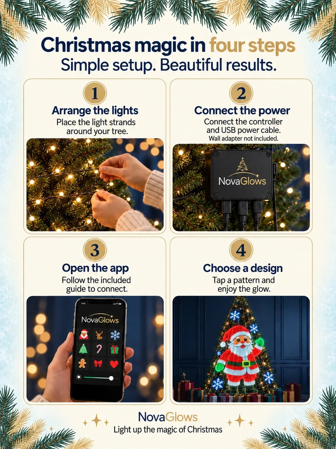 Smart Animated Christmas Tree Lights
