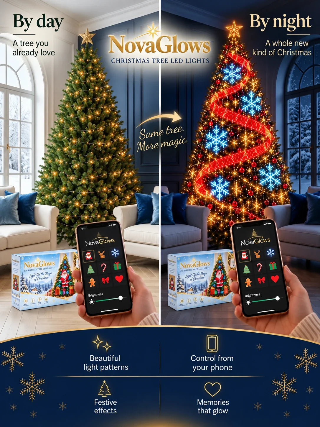 Smart Animated Christmas Tree Lights