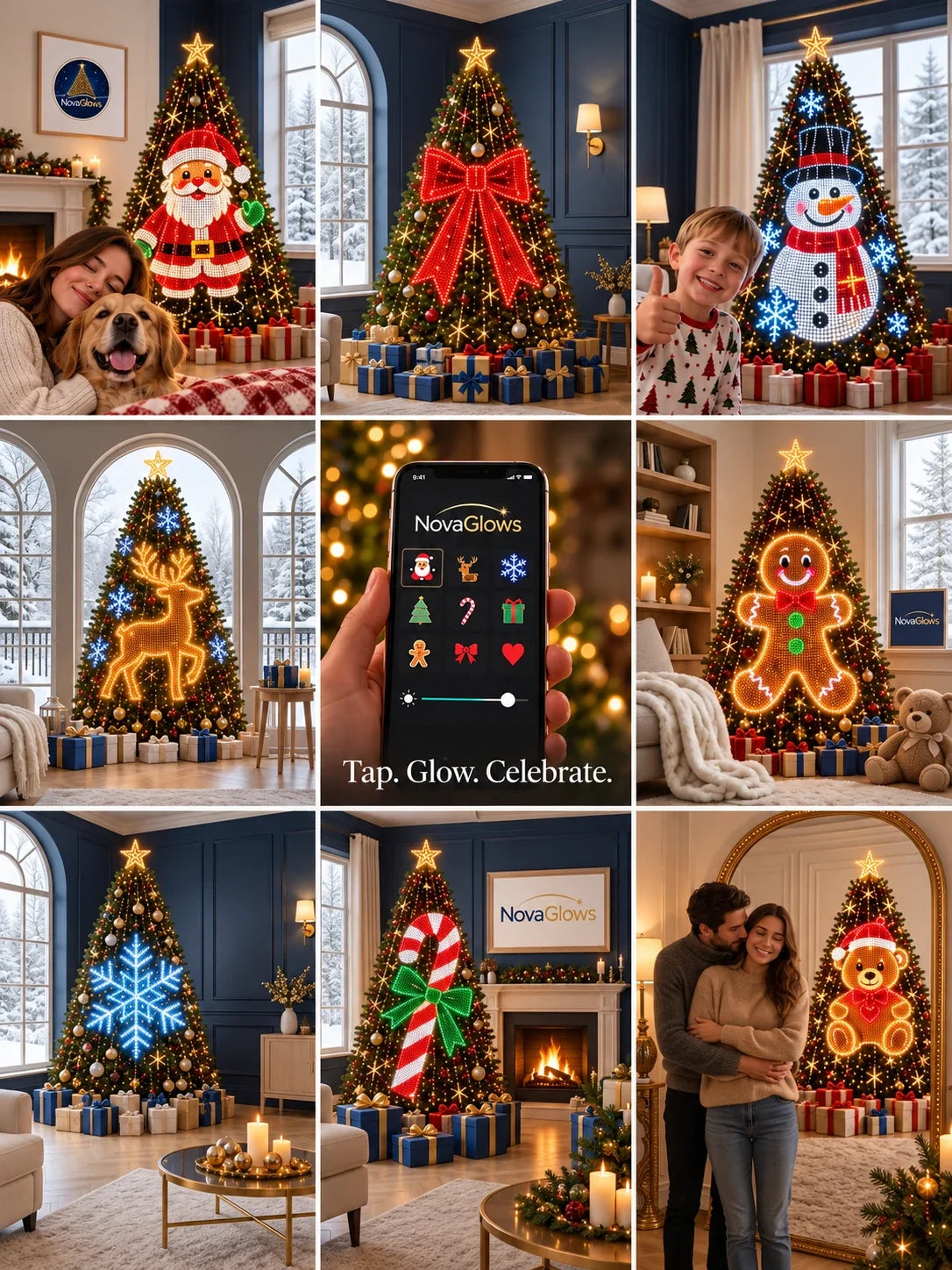 Smart Animated Christmas Tree Lights