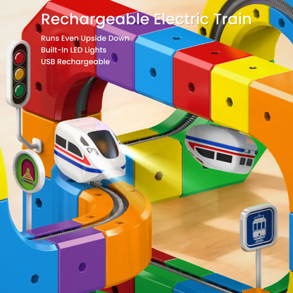 WonderRail™: The Modular 3D Train Track for Curious Little Builders