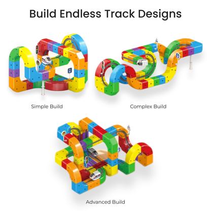 WonderRail™: The Modular 3D Train Track for Curious Little Builders