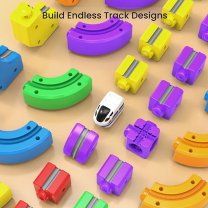 WonderRail™: The Modular 3D Train Track for Curious Little Builders